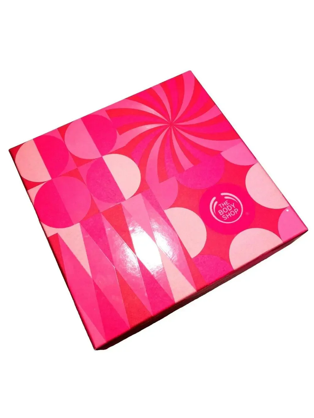 British Rose The Body Shop Gift Set Box Brand NEW Pink Body Wash Loofah Cream